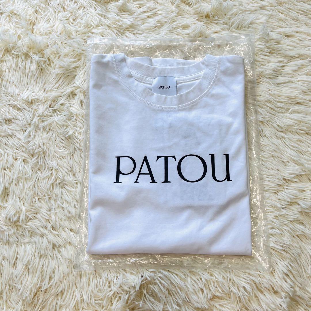 PATOU オーガニックコットンロゴTシャツ
