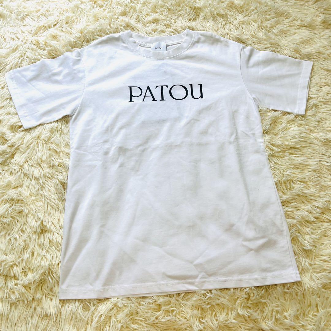 PATOU オーガニックコットンロゴTシャツ