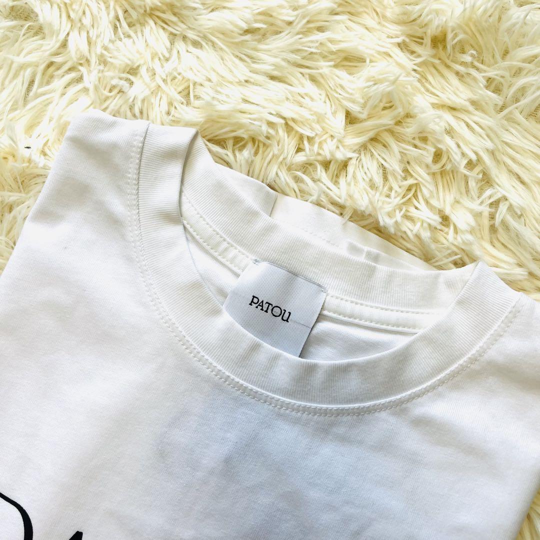 PATOU オーガニックコットンロゴTシャツ