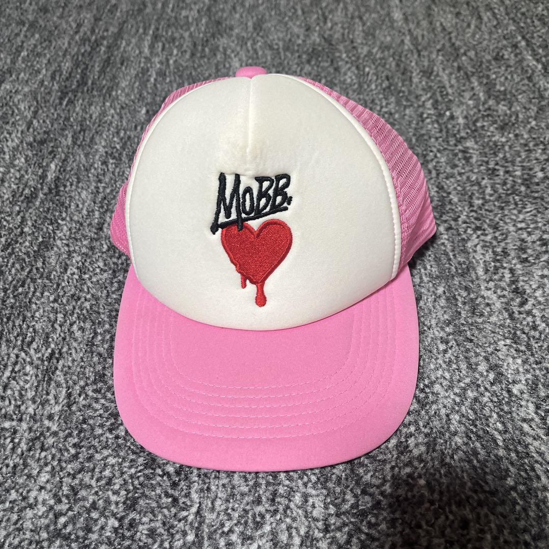 【当店限定販売】 MOBB ピンクメッシュキャップ - メルカリ 帽子
