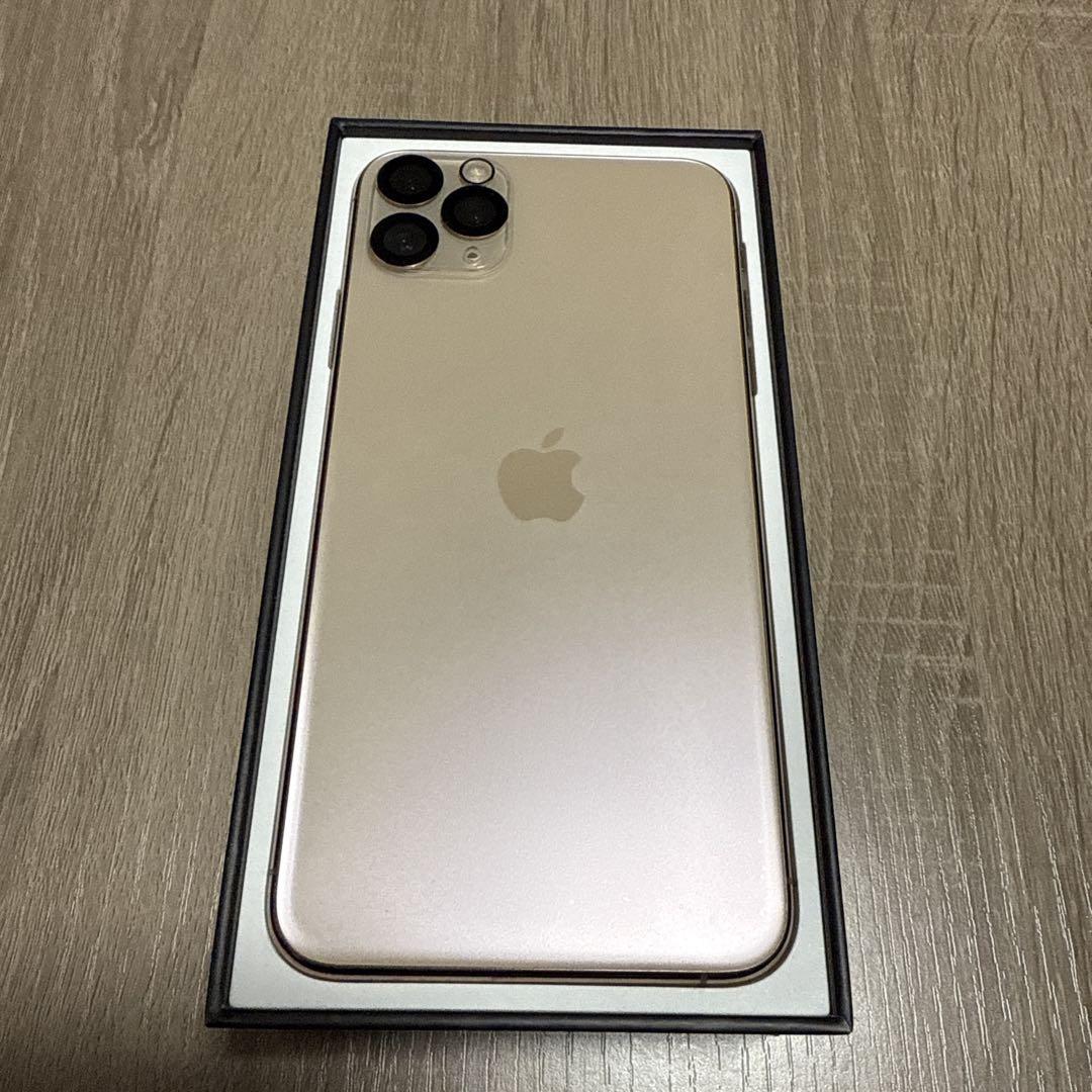 美品★iPhone11ProMax 256GB ゴールド