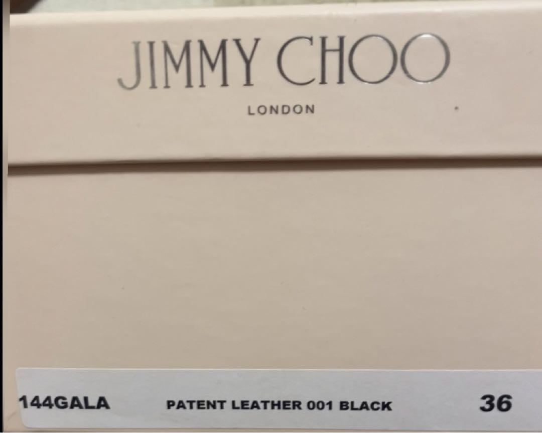 JIMMY CHOO ジミーチュウ ローファー フラット パンプス 黒 リボン