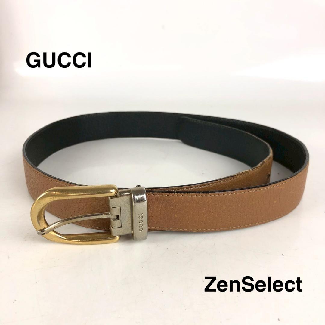 GUCCI グッチ ベルト 小物 ブラウン メンズ ブランド