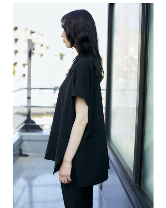 ENFOLD　PEダブルクロス　Square Tie PULLOVER ENFOLD 今期 PEダブルクロス Square Tie PULLOVER