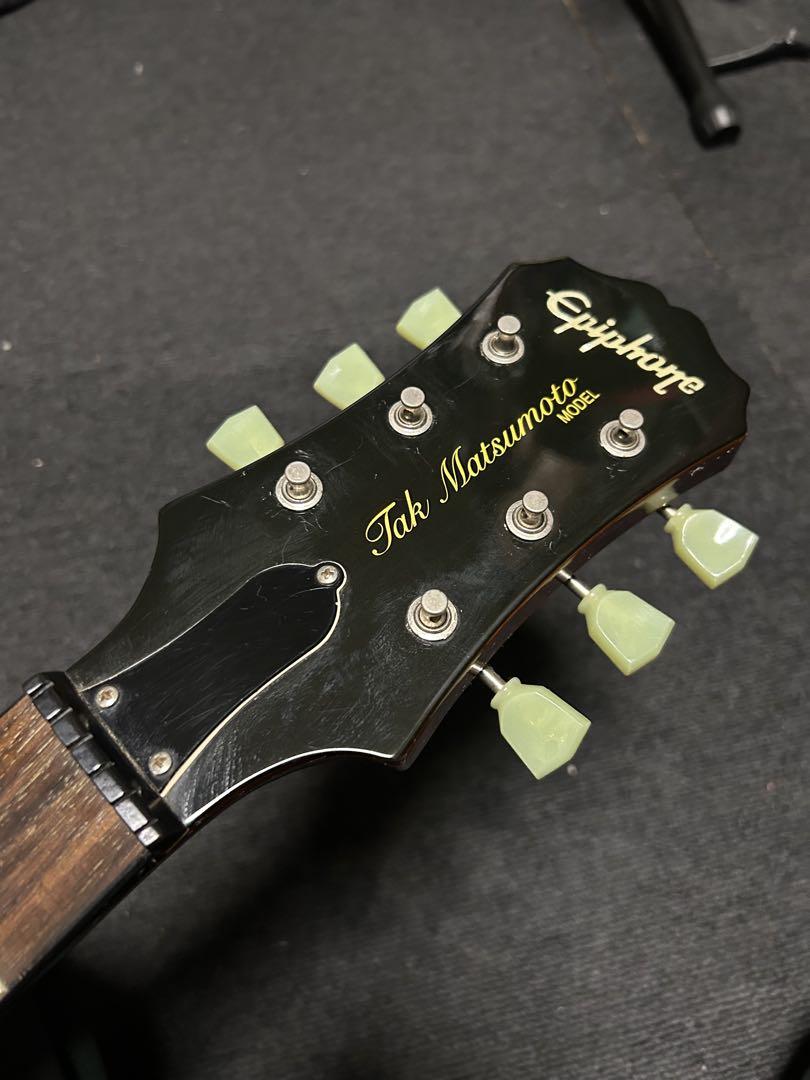 ギター Epiphone TAK MATSUMOTO DC Gold Top