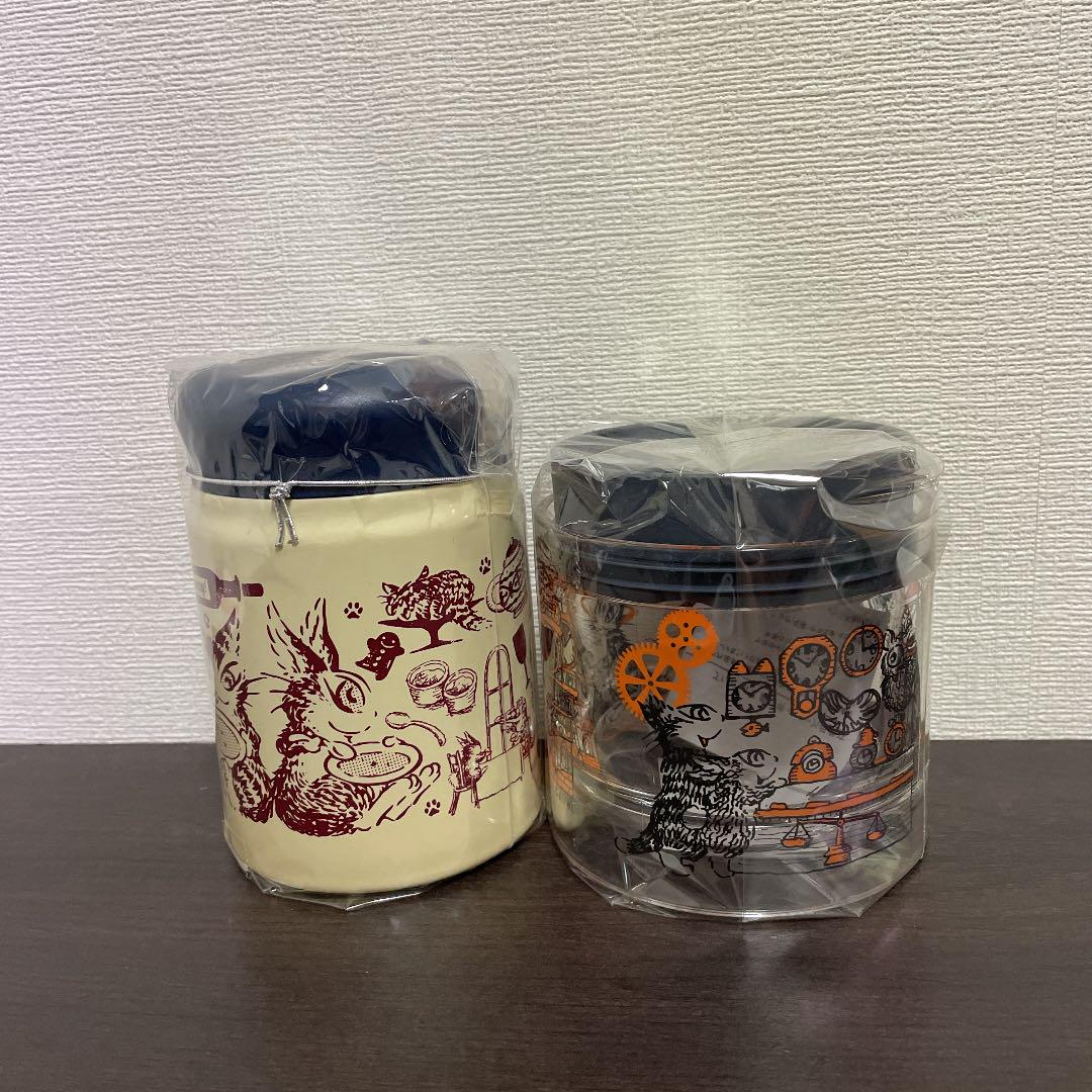 わちふぃーるどステンレスフードポット スタッキングキャニスターM セット