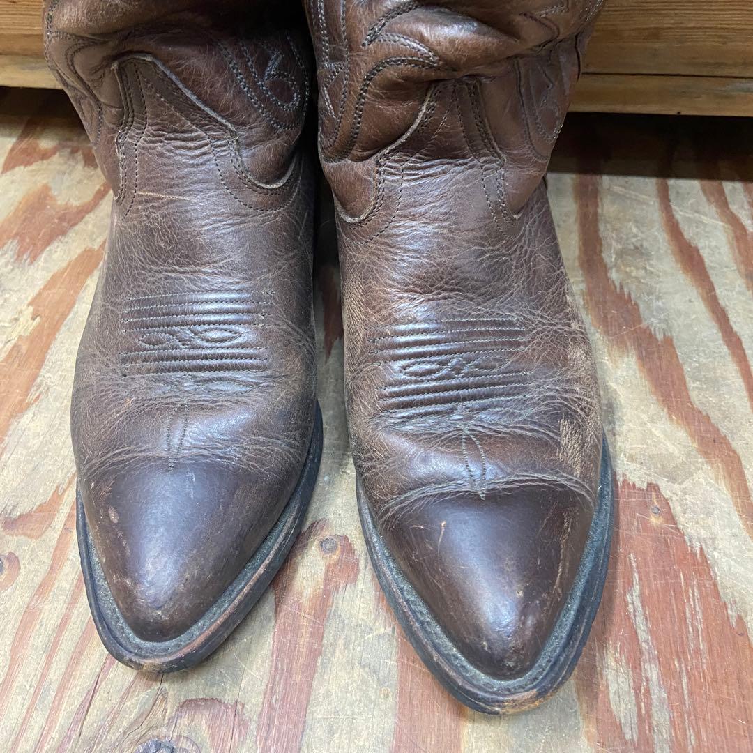 FRYE⭐️ウエスタンブーツ サイズ 7B ブラウン - メルカリ