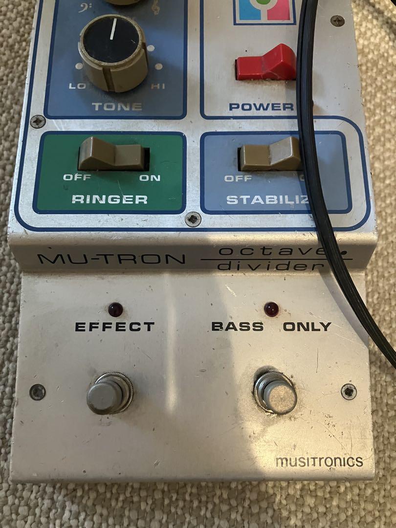 MU-TRON Octave Divider ギターエフェクター