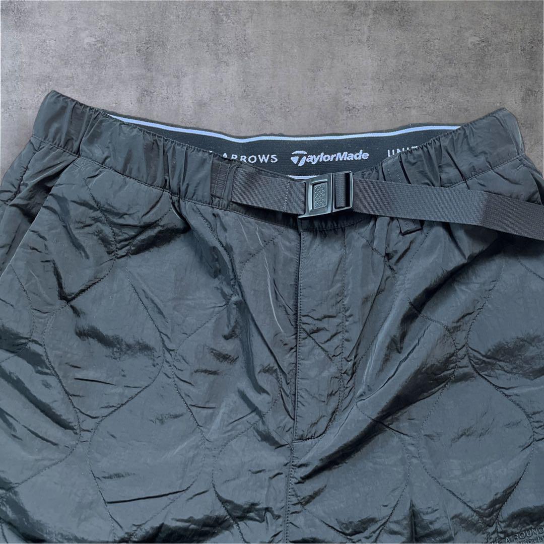 美品テーラーメイド ユナイテッドアローズ TaylorMadeキルテッドパンツ