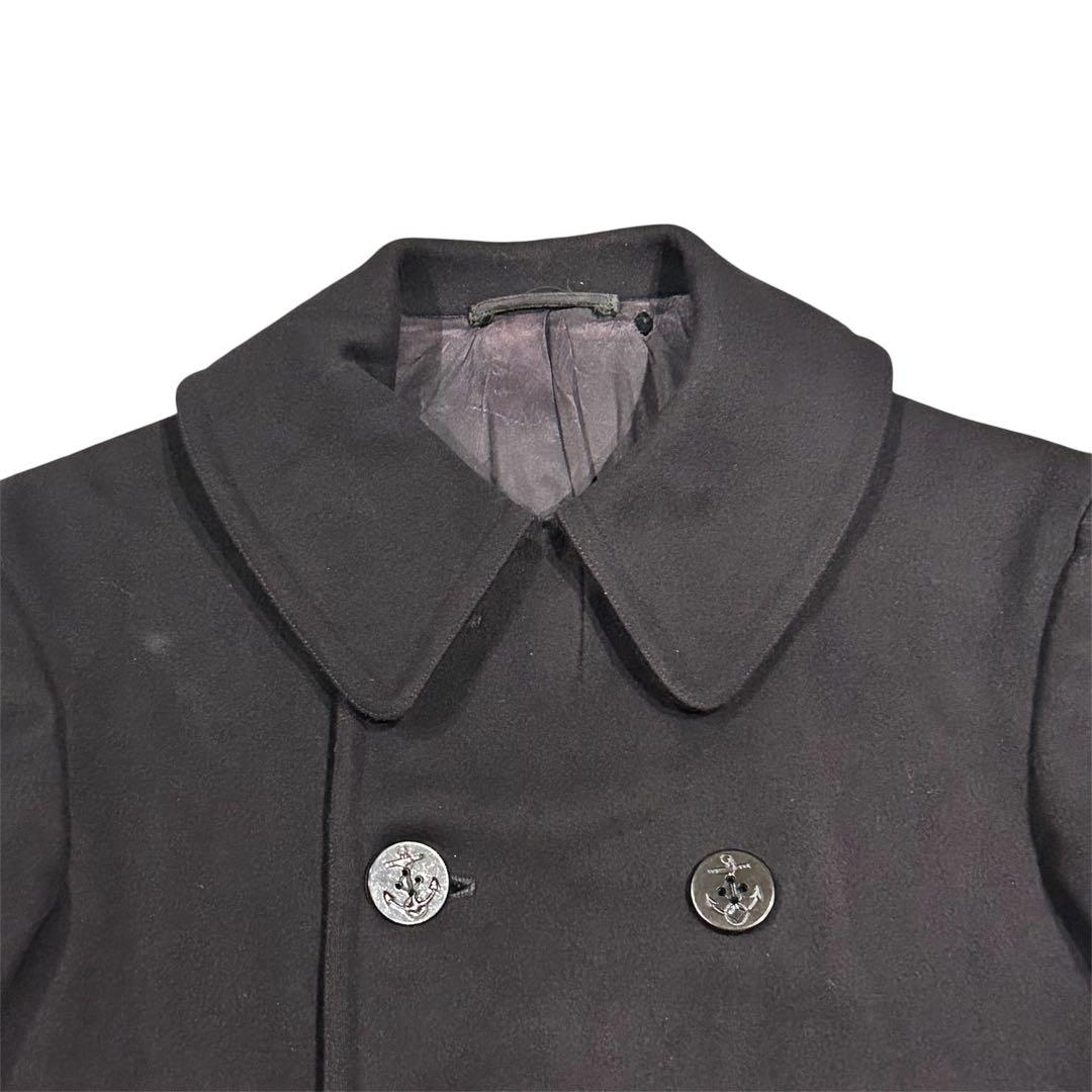 【40’s】US NAVY 米海軍 ビンテージ Pコート 10ボタン　ww II