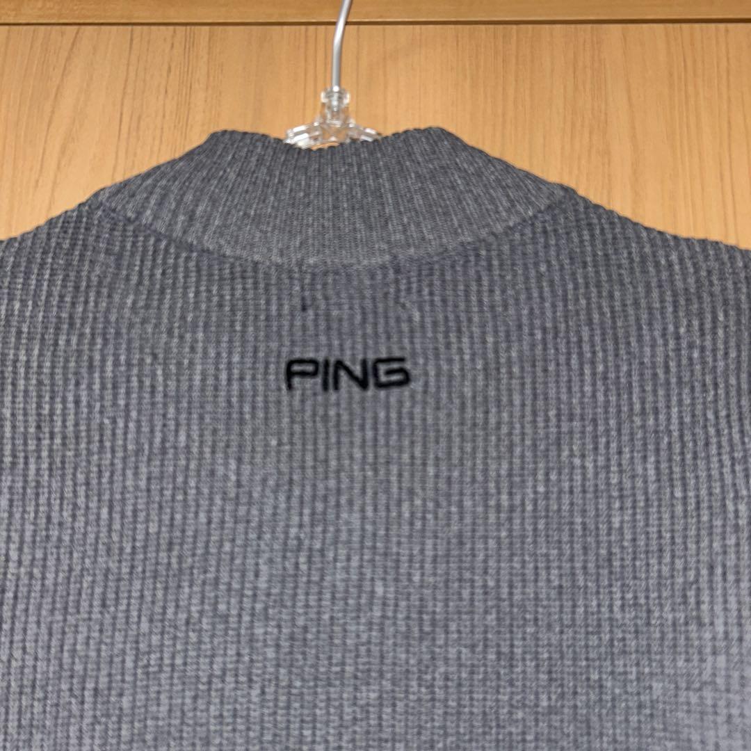 PING ジップアップジャケット グレー　レディース　サイズＭ　新品