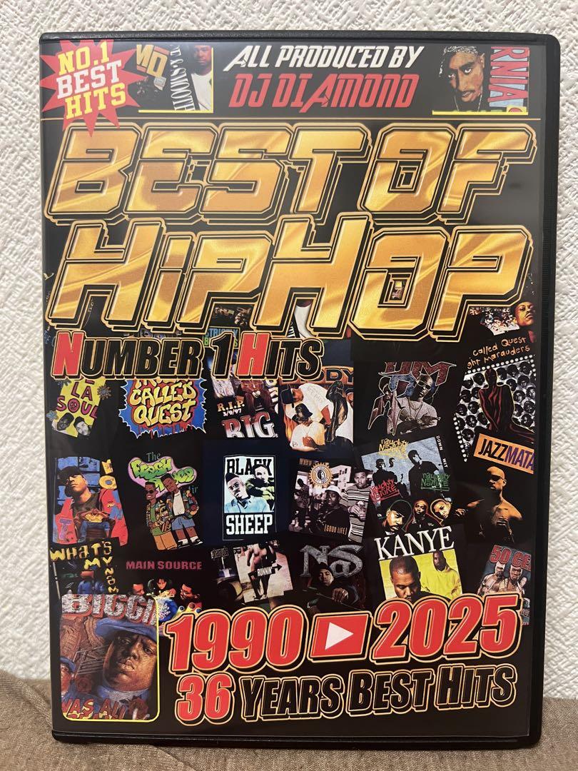 BEST OF HIPHOP 1990→2025！3枚組DVD - メルカリ