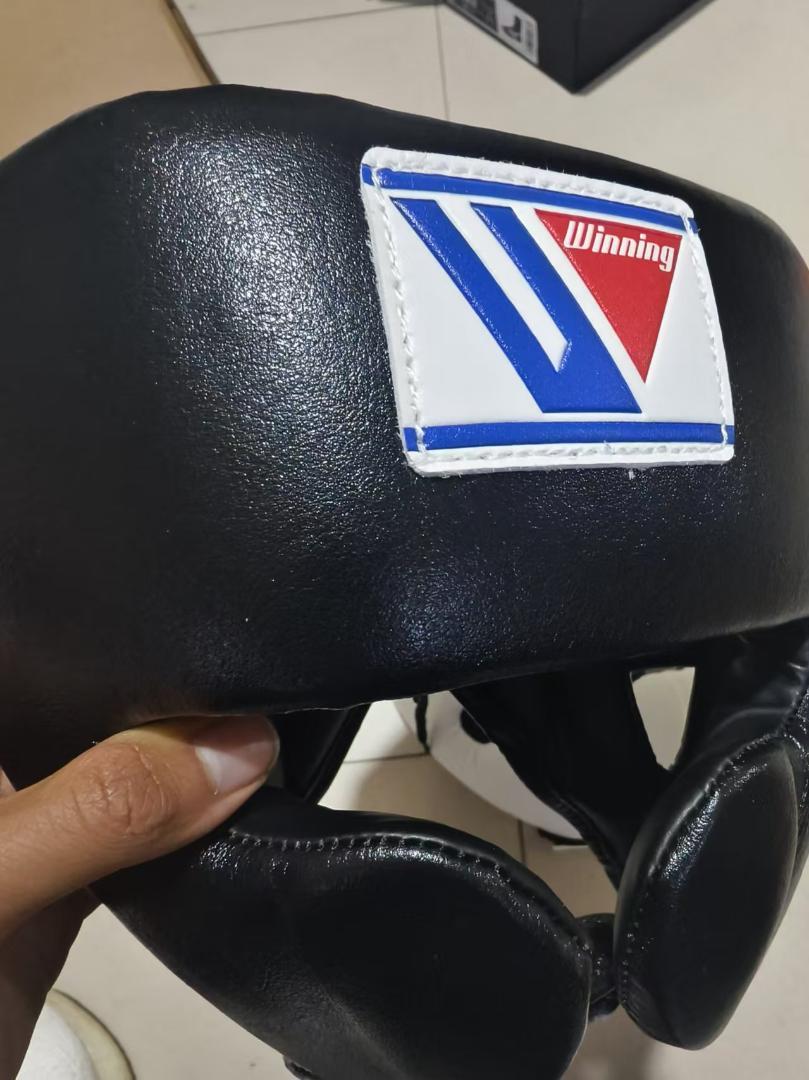 winning ウイニング ボクシング ヘッドギア M 黒金 FG-2900