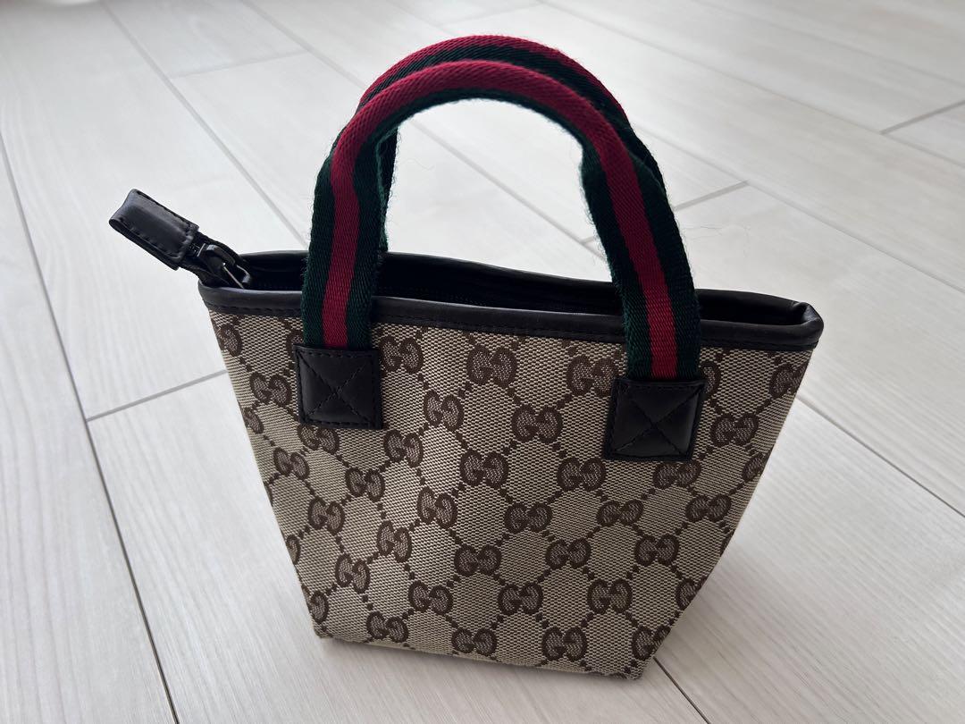 GUCCI グッチ チルドレンズ GGキャンバス シェリーライン ミニトート 画像2