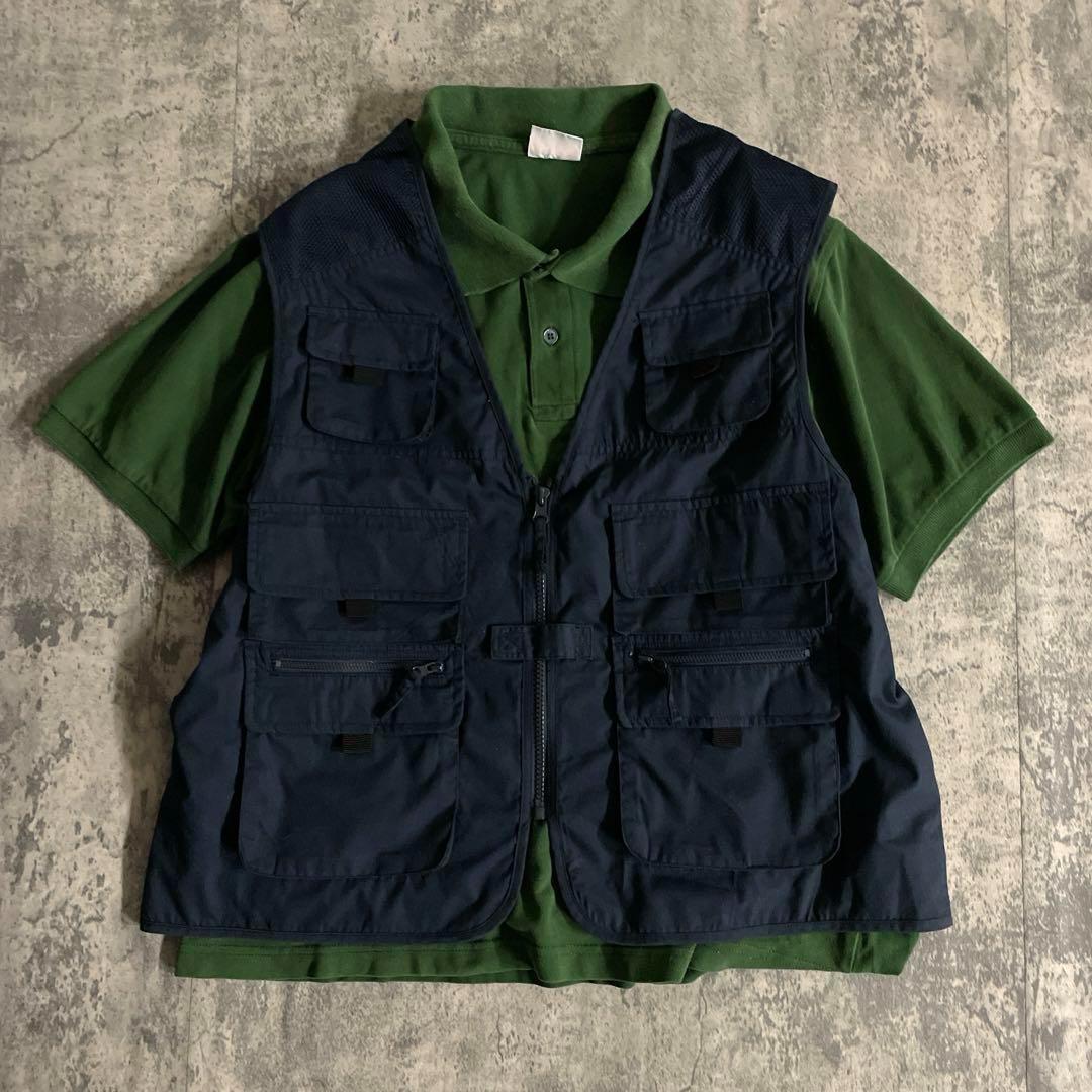 【SALE／37%OFF】 フィッシングベスト Y2K c-boy アメカジ L 4点セット 3コーデ トップス