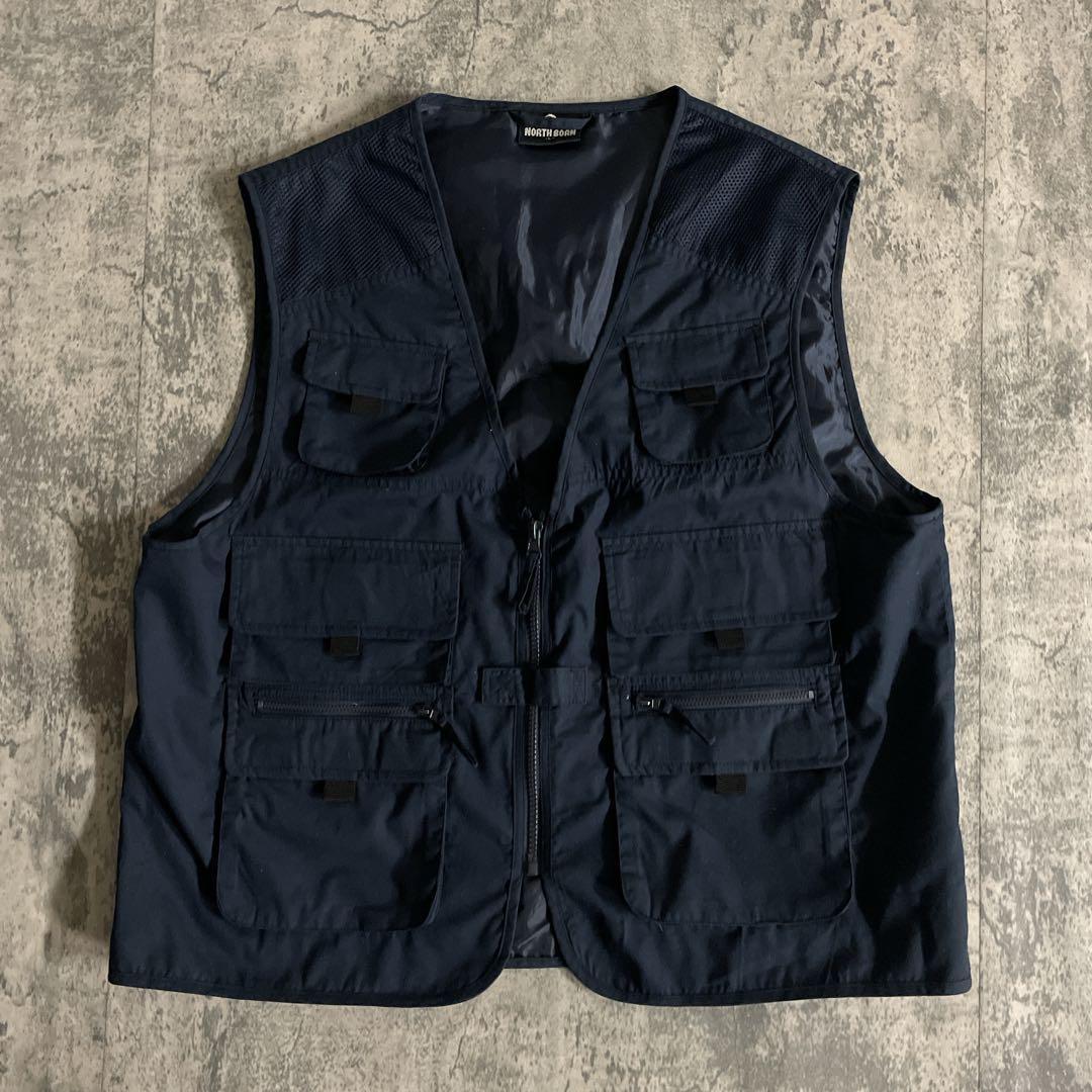 c-boy Y2K フィッシングベスト アメカジ 3コーデ 4点セット L