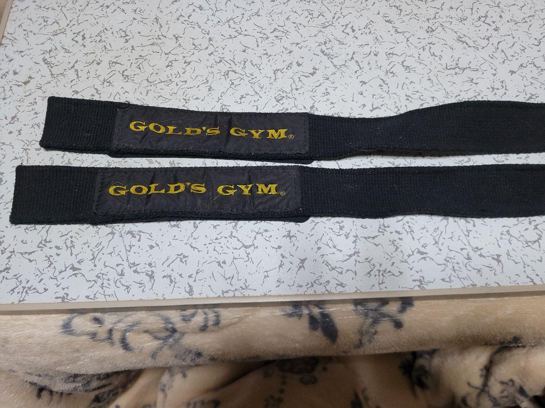 GOLD'S GYM パワーグリップ プロMサイズ　リストラップ