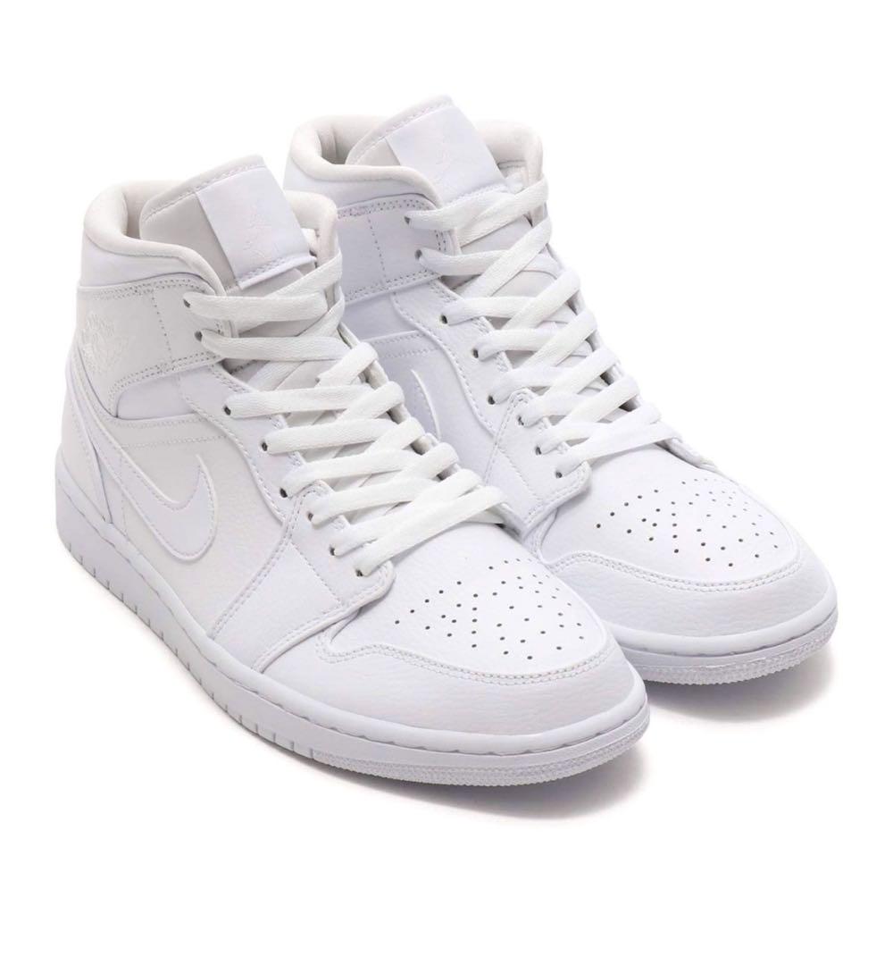 100%新品得価 NIKE AIR JORDAN 1 mid ホワイト YwjQX-m10638045362 正規品大人気