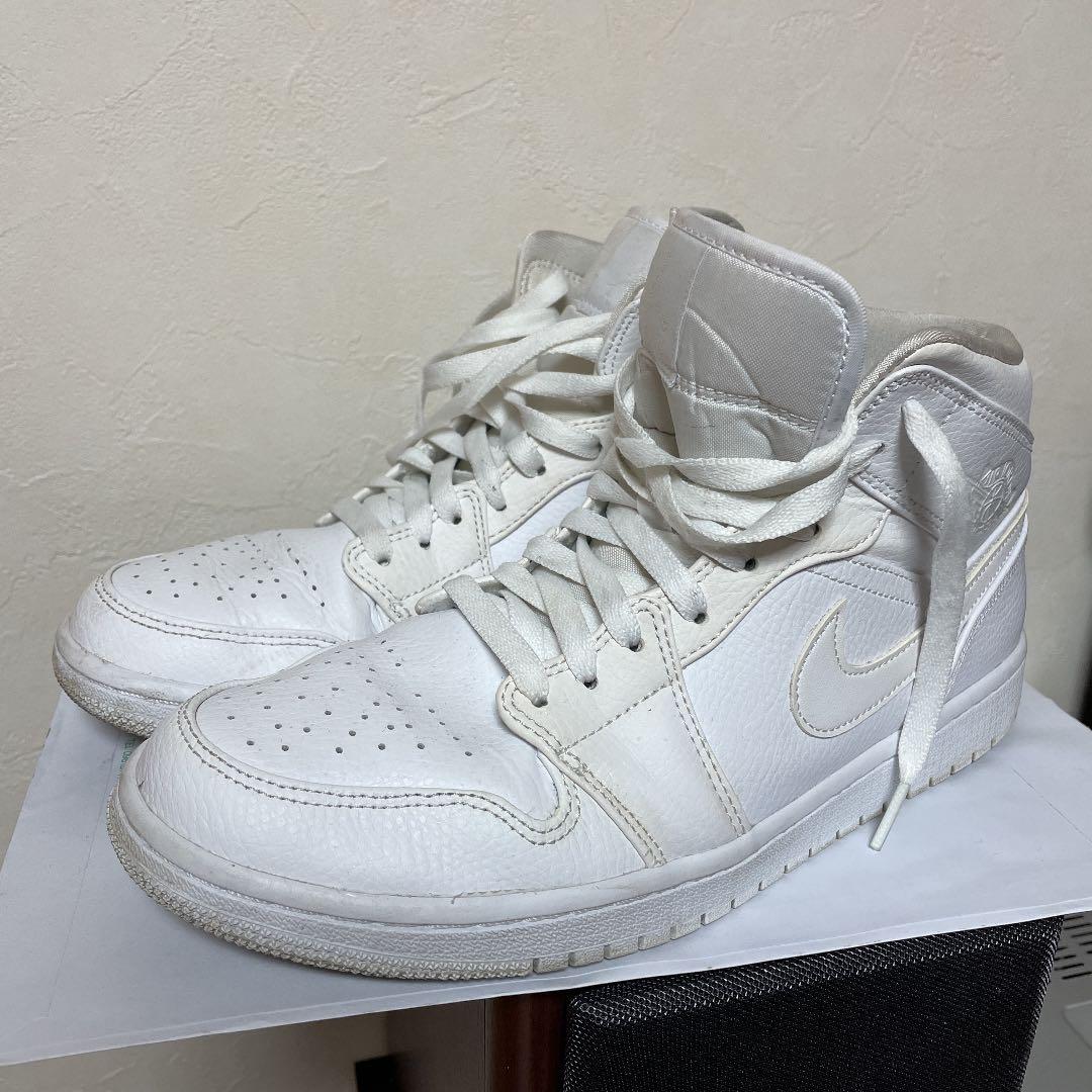 100%新品得価 NIKE AIR JORDAN 1 mid ホワイト YwjQX-m10638045362 正規品大人気