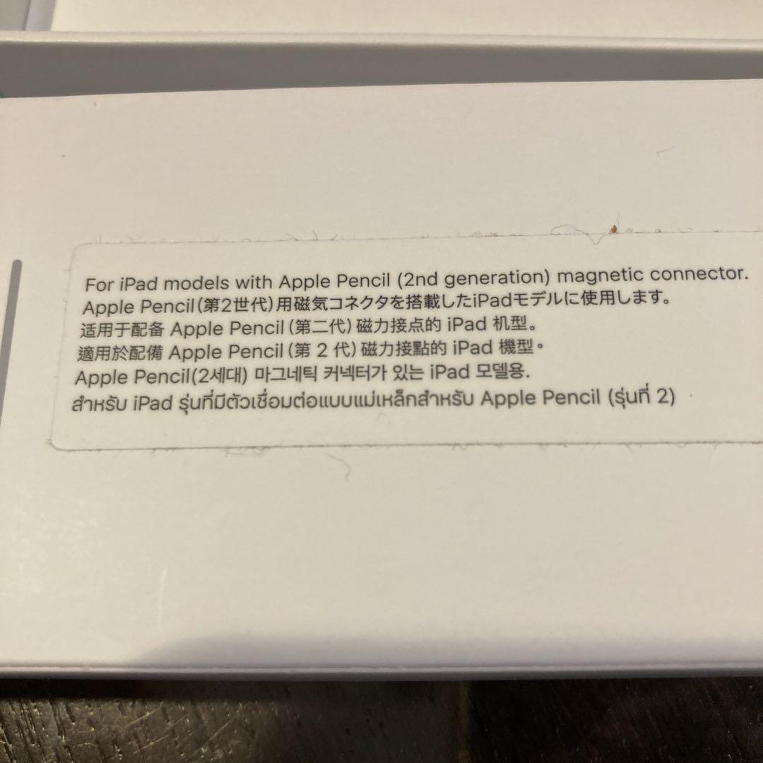 Apple Pencil アップルペンシル 第二世代