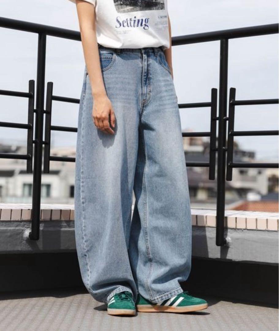 PBLIM 《UNISEX》バルーンデニム