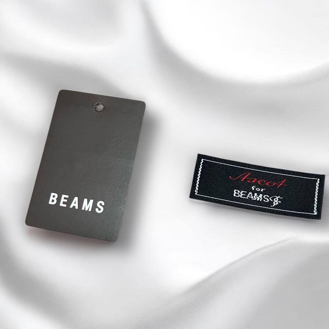 【限定価格セール！】 未使用】Ascot × メルカリ - 青 ニットタイ ネクタイ f別注 beams 小物