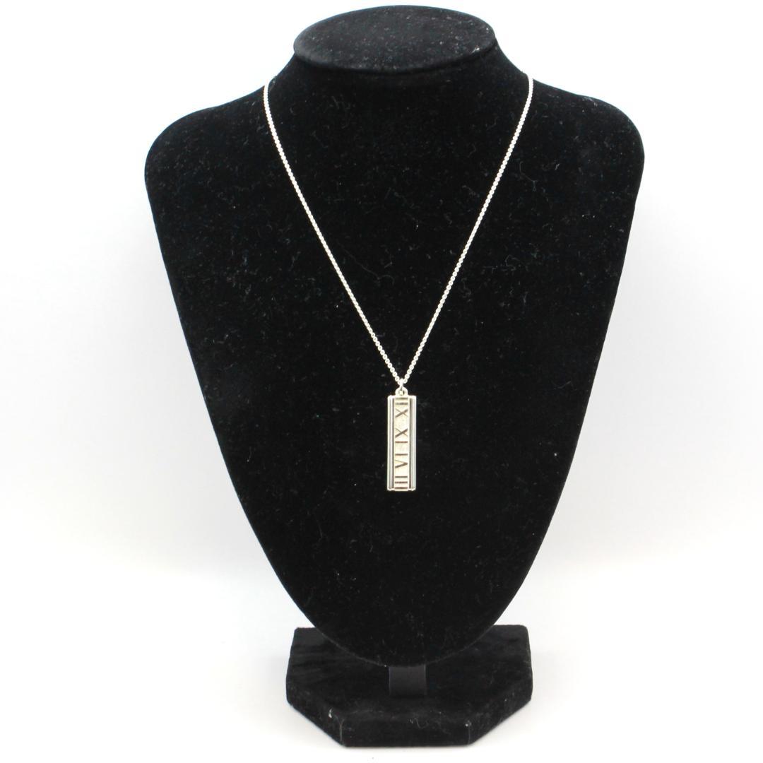 美品 Tiffany&Co. ティファニー アトラス プレート ネックレス 美品 Tiffany&Co. ティファニー アトラス プレート ネックレス