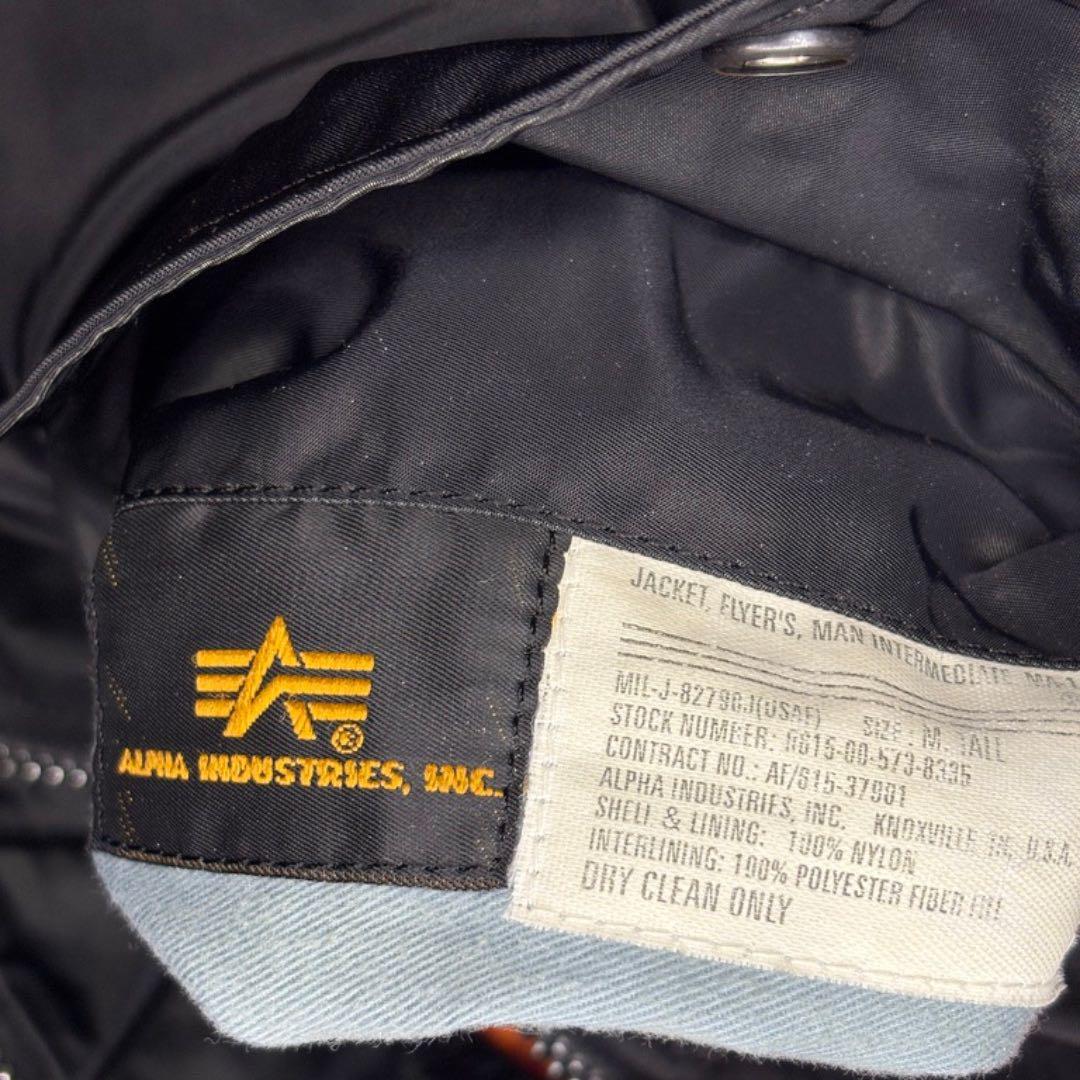 【knzサン 】ALPHAINDUSTRIES フライトジャケット