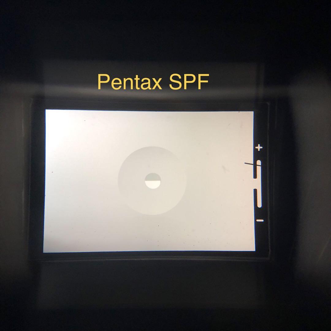 分解清掃実写済み Pentax SPF (F/1.8 55mm 標準レンズ付) - メルカリ