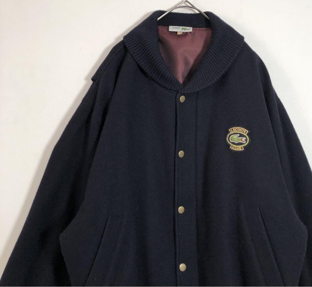 CHEMISE LACOSTE  刺繍ロゴ　ウール　ブルゾン　ジャケット