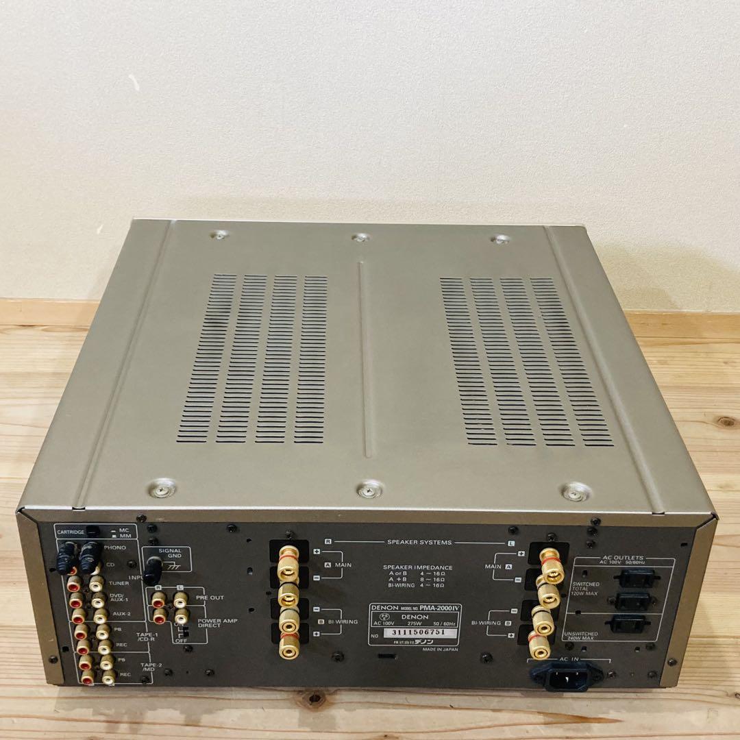 名機！　美品　DENON プリメインアン　PMA-2000IV MOS