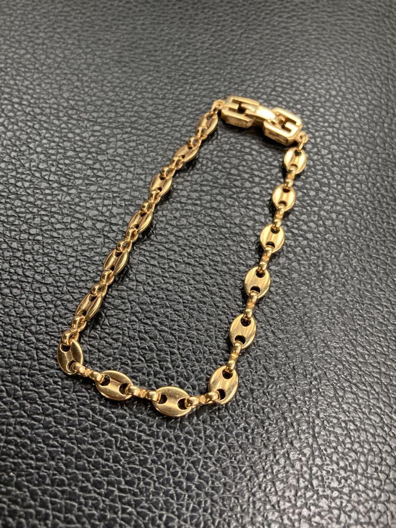 Vintage GIVENCHY Gold Chain Bracelet