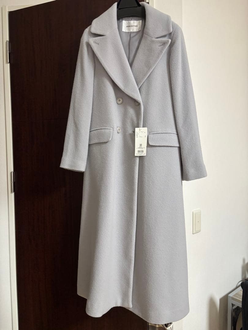 ︎ナチュラルビューティーベーシックダブルチェスターモッサコートS NATURAL BEAUTY BASIC