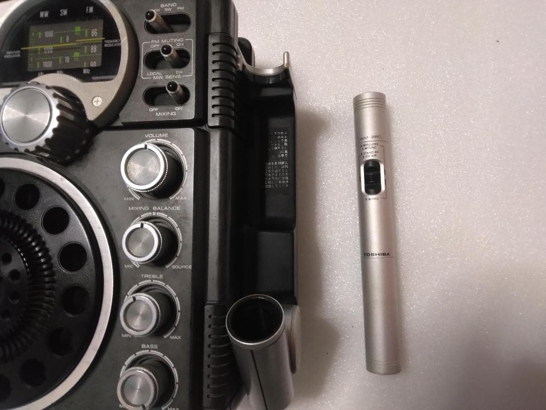 TOSHIBA RT-2800 アクタス・ラジオカセットレコーダー ラジカセ TOSHIBA RT-2800 アクタス・ラジオカセットレコーダー ラジカセ