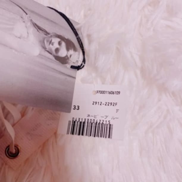 【新品未使用】Bilitis キュロットパンツ ショート リボン ネイビー F