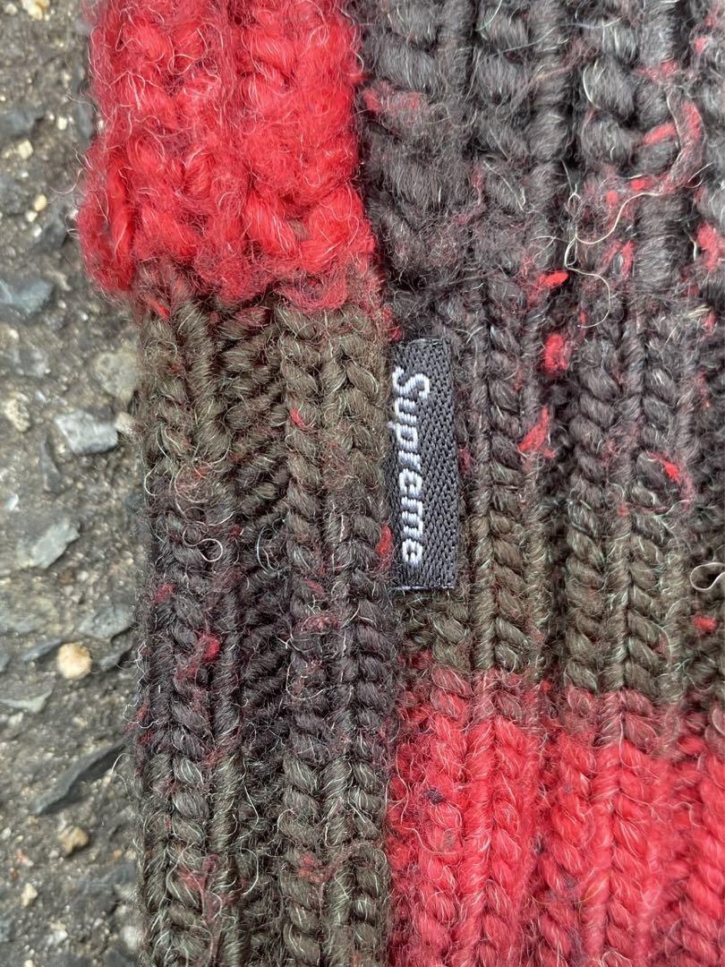 Supreme ニットセーター Sサイズ 赤/黒/