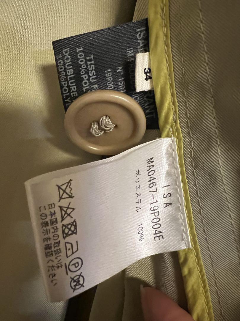 ÉTOILE ISABEL MARANT オーバーサイズトレンチコート
