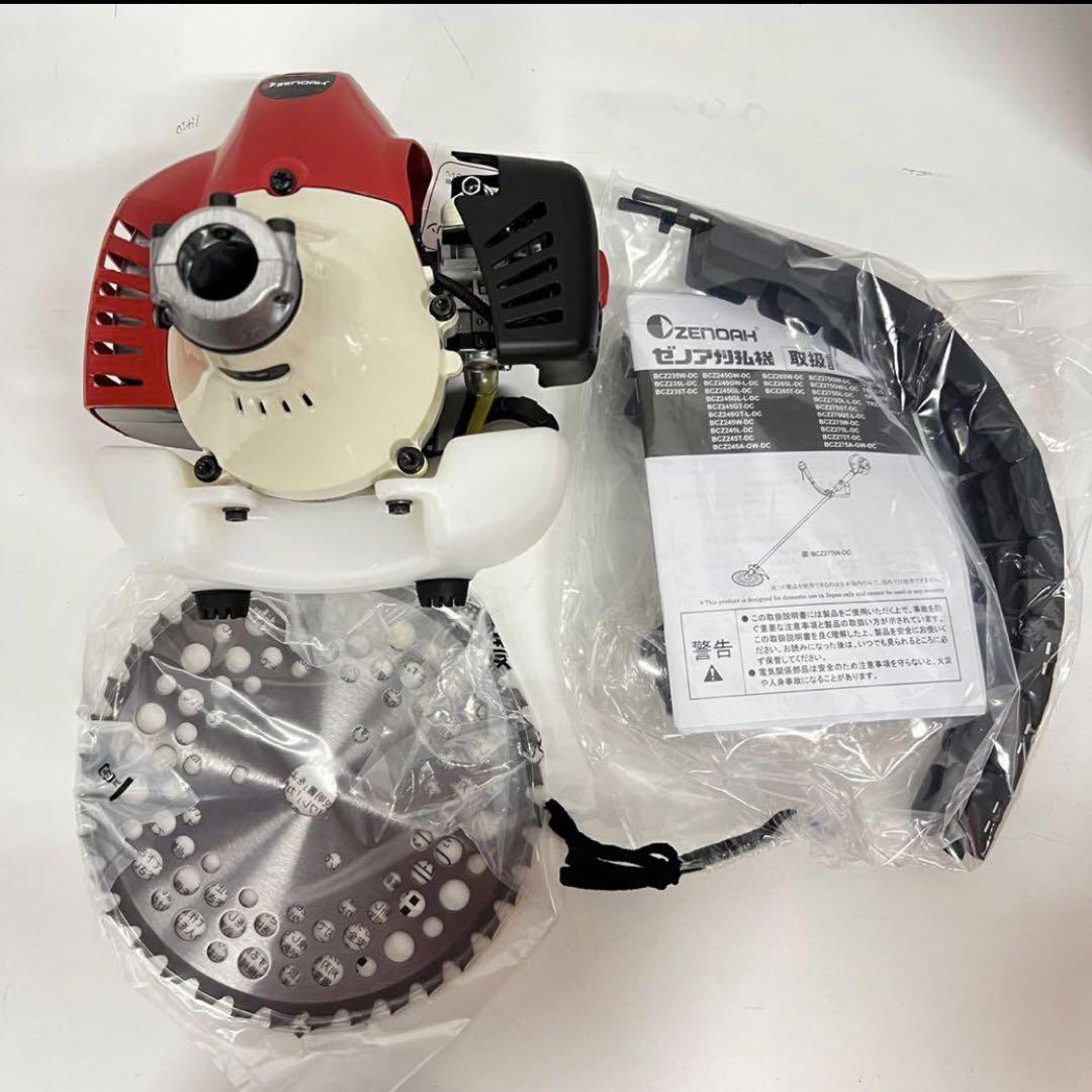 ゼノア TRZ235L 草刈機 刈払機　エンジンのみ