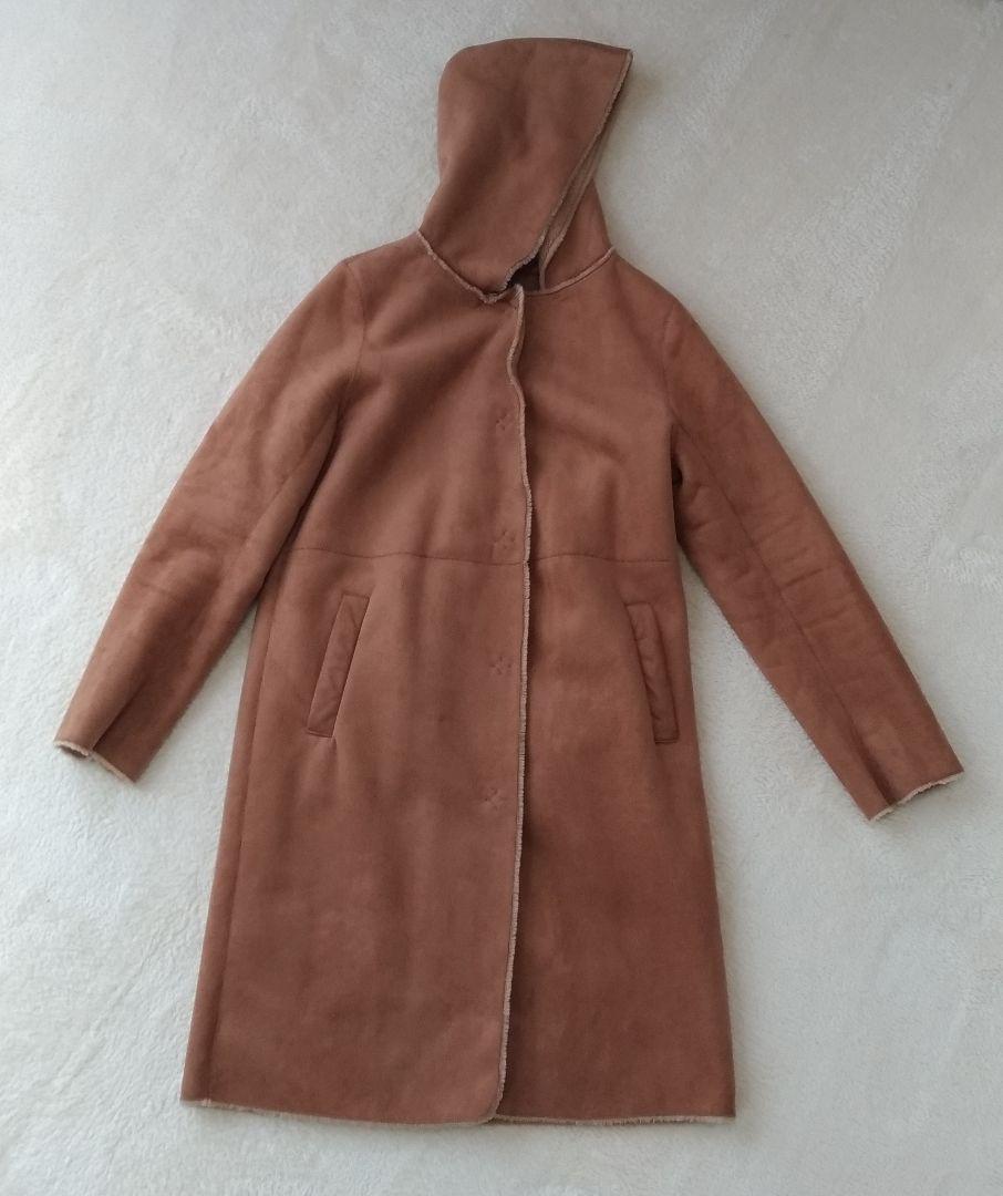 メルカリ Flaix フェイクスエード コート レディース ロングコート 1 980 中古や未使用のフリマ