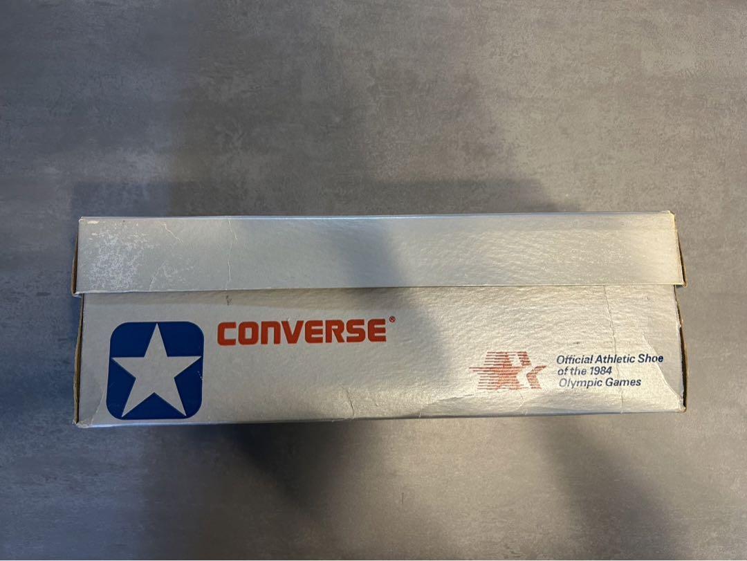 80s 銀箱付き デッドストック Converse オールスター USA製