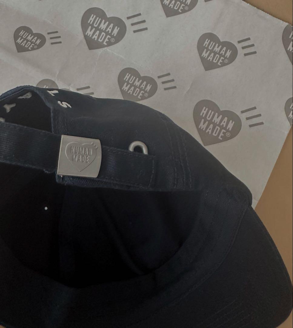 HUMAN MADE キャップ　ネイビー