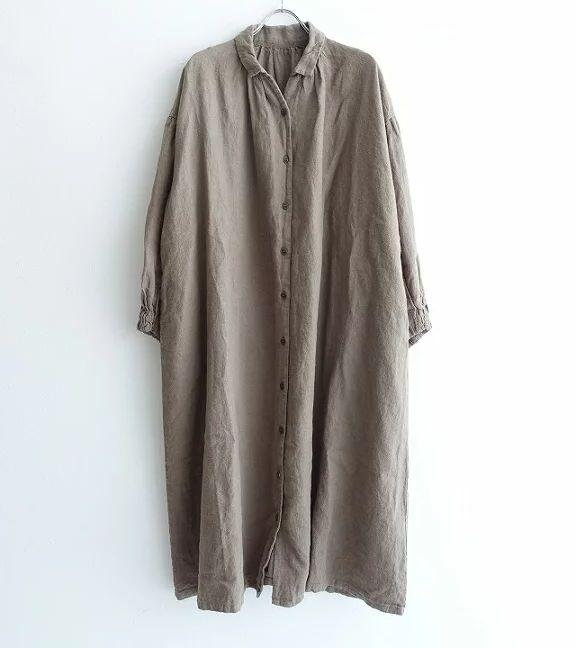 定番大特価 ネストローブ♡ラミーリネン起毛パフスリーブワンピース zatfI-m10661181498 得価大人気