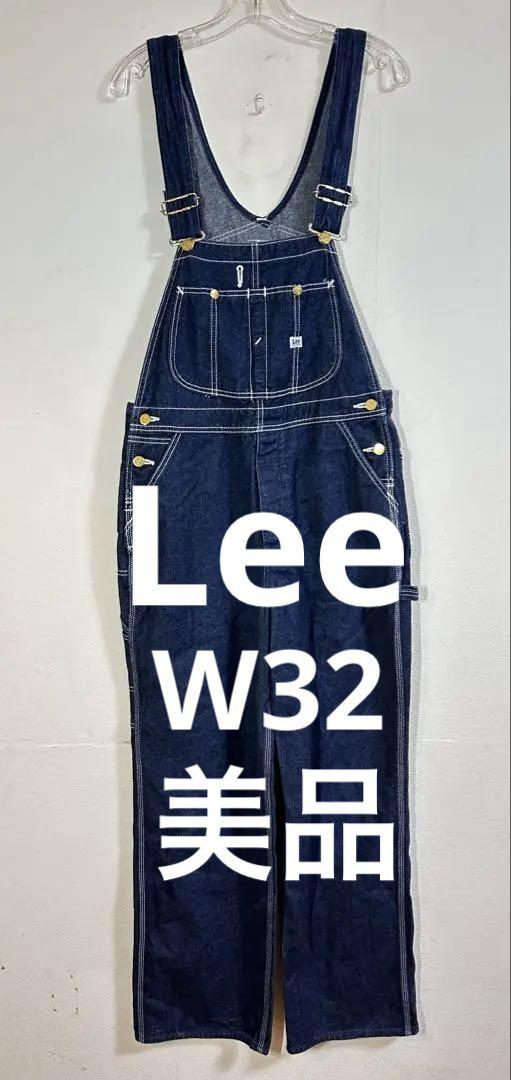 Lee リーデニムサロペット W32 　　　　　　　　　オーバーオール デニムパンツ