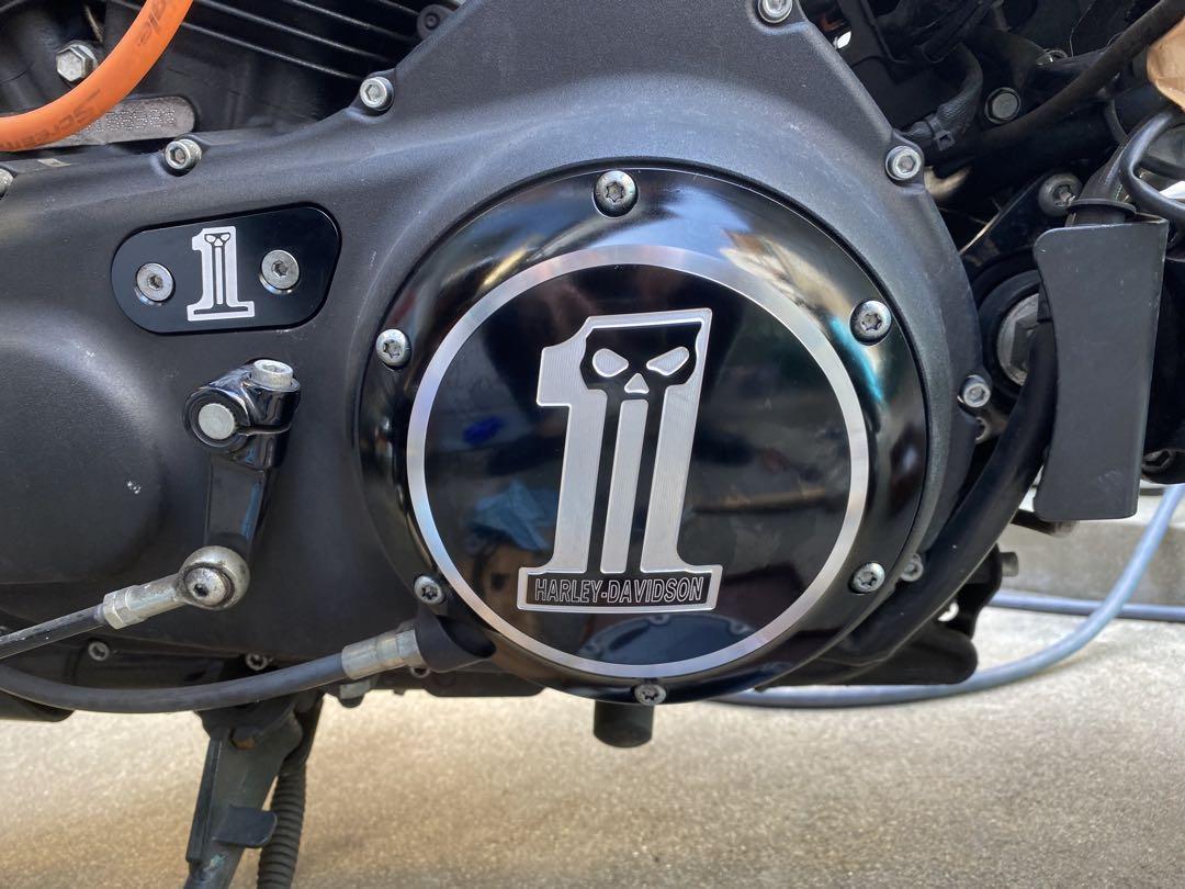 スポーツスター用　ダービーカバー　NO1 デザイン　XL883N XL1200X