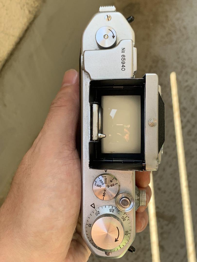 PENTAX Asahiflex カメラ ボディ シャッターOK ケース付