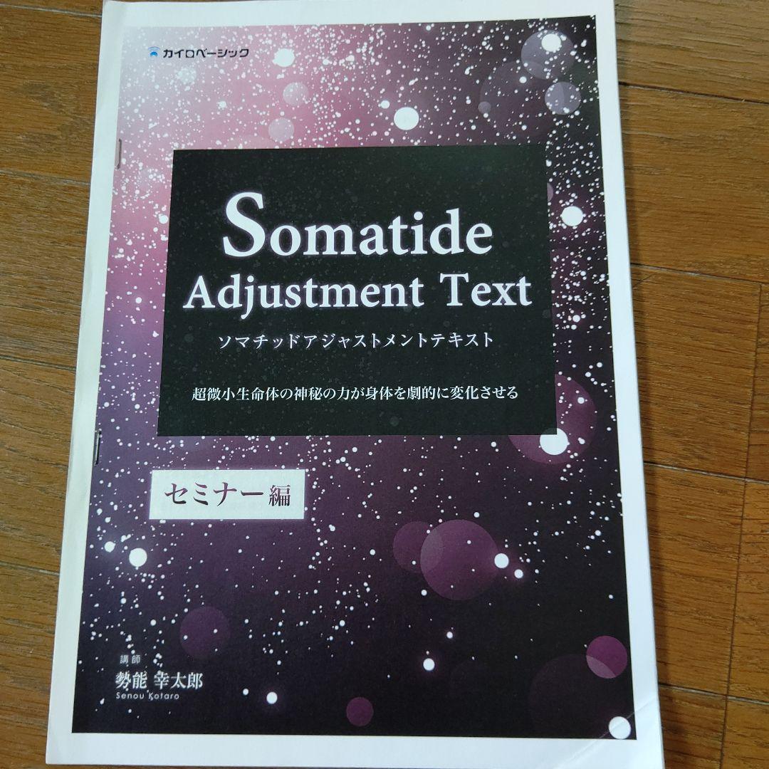 勢能幸太郎先生の『ソマチッドアジャストメント』Method』DVD