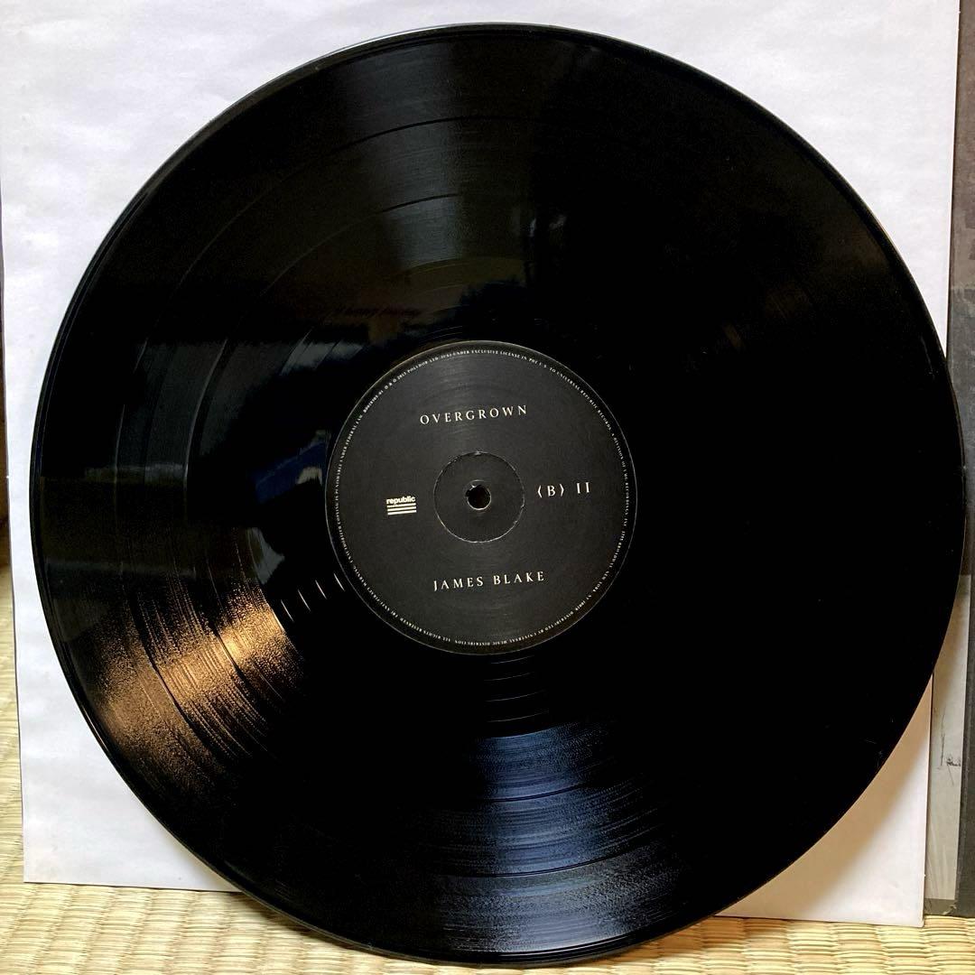 James Blake Overgrown LP レコード ジェイムス・ブレイク James Blake Overgrown ジェイムス・ブレイク レコード LP