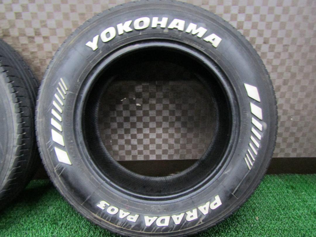 ☆送料込☆2022年製☆ヨコハマ パラダ PA03 215/65R16C 4本