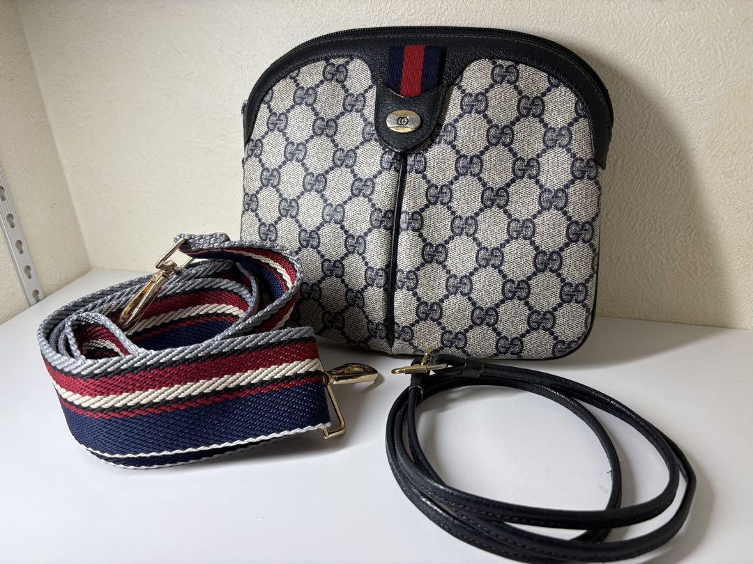極美品】オールドグッチ シェリーライン GGスプリーム