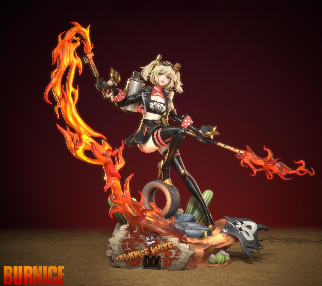 ガレージキット　1/7　ゼンレスゾーンゼロ　バーニス / 未塗装未組立　ゼンゼロ